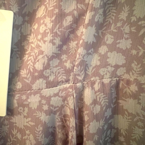 NWT Joyfolie dress size M - beige floral - Picture 2 of 4